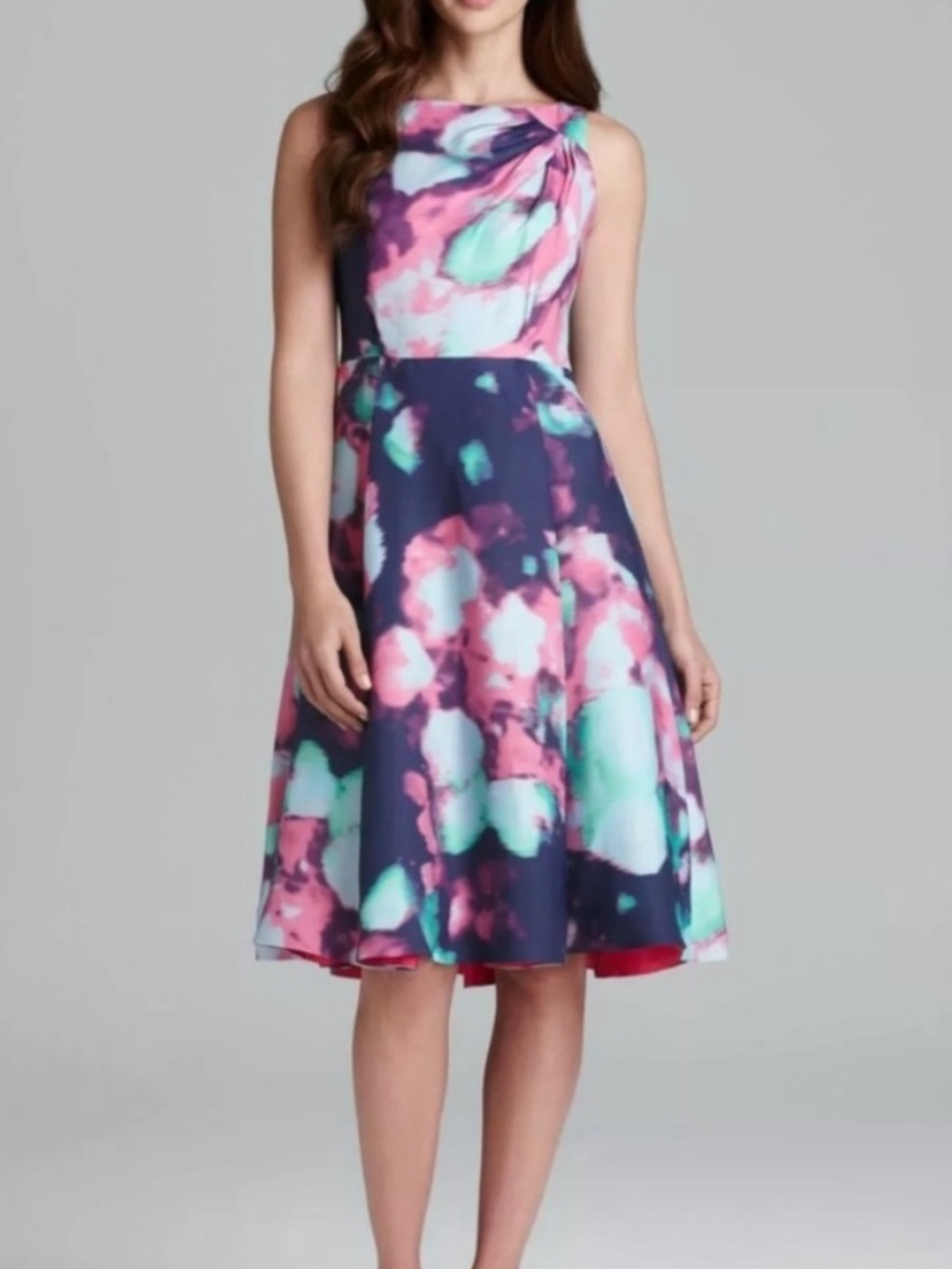 KATE SPADE Watercolor Sleeveless Back zipper Dress Size 10